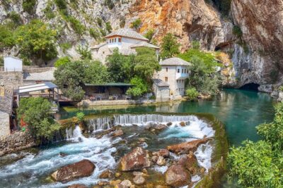7 Days Balkan Tour Bosnia Croatia Montenegro Albania N.Macedonia - Konjic and the Neretva route: the drive that makes Herzegovina feel big