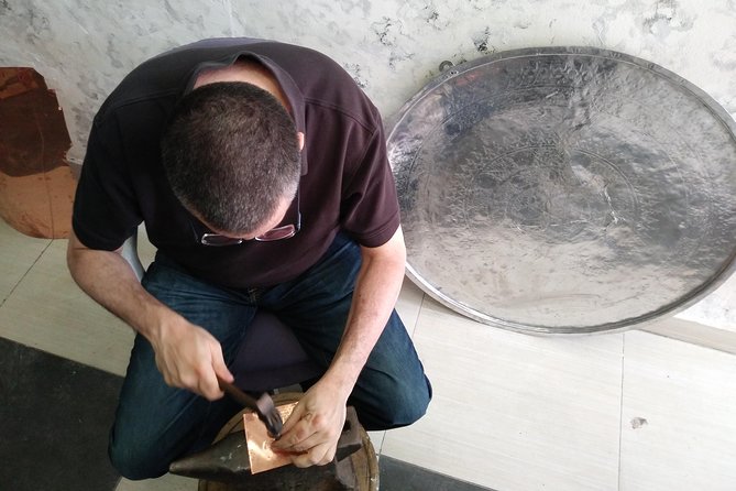 COPPER HANDICRAFT WORKSHOP (Make your own souvenir from Sarajevo) - 6:15 pm logistics for the old town loop