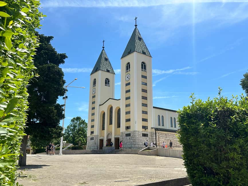 Dubrovnik: Private Tour of Međugorje and Kravice Waterfalls - Medjugorje: when your Mass timing actually fits the day