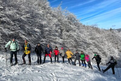Experience Snowshoeing in Olympic Mountain Bjelašnica - The drive up: starting at Babin and riding to the trail