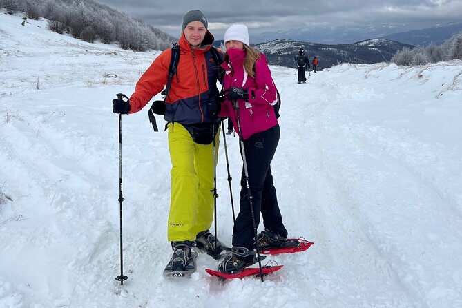 Experience Snowshoeing in Olympic Mountain Bjelašnica - The best part of the route: views near the edge of Bjelašnica