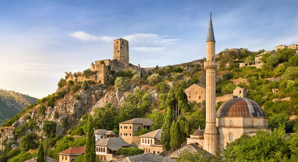 Mostar: 1-Way Herzegovina Highlights Tour to Dubrovnik - Počitelj’s Medieval Stone Town: A Cliffside “Open-Air Museum”