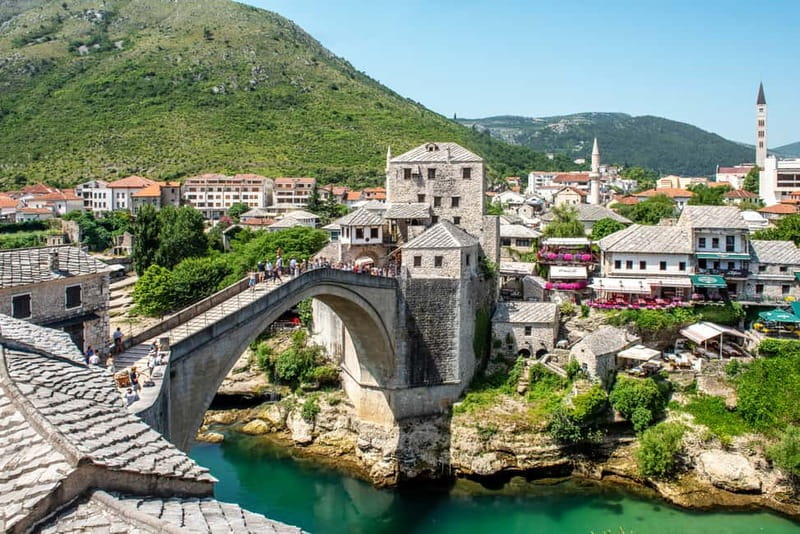 Mostar & Kravice Waterfalls: Guided Day Trip from Dubrovnik - Mostar: Eastern-Western Contrasts Across the River