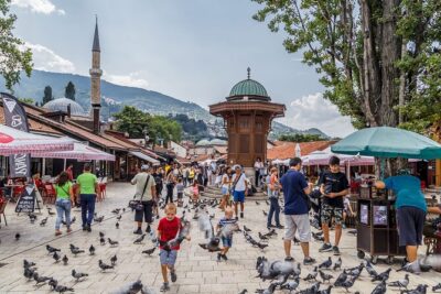 Sarajevo Uncovered: Old Town Tour with Coffee and Food Tasting - Sacred Heart Cathedral: architecture that signals a different era