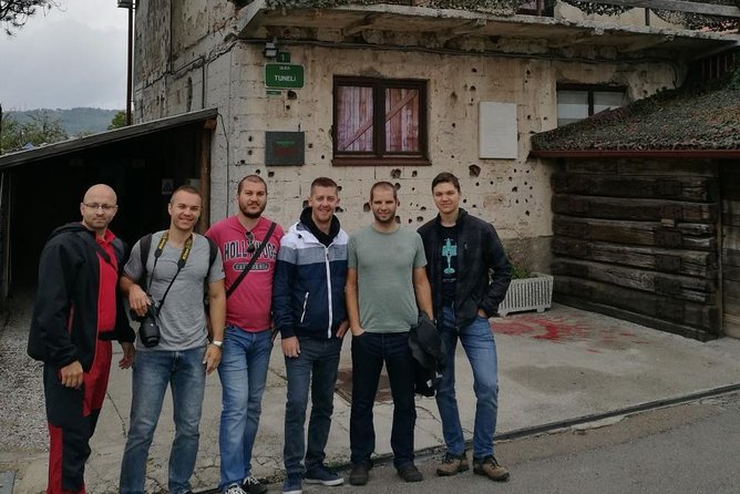 The Siege of Sarajevo Tour - Yellow Fortress: fortifications, views, and Kovači Cemetery in sight
